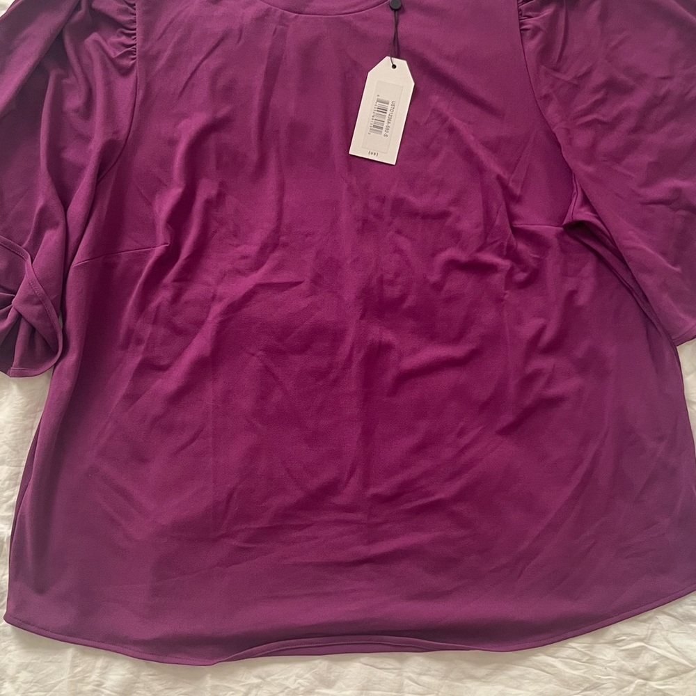 Universal Standard Rich Purple Blouse